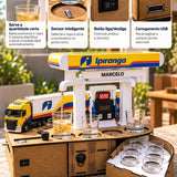 TruckBar™ – Dispenser de Bebidas com Caminhão e Posto Personalizado
