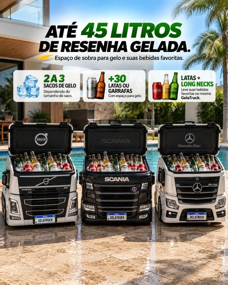 GelaTruck™ – O Cooler dos Apaixonados por Caminhão
