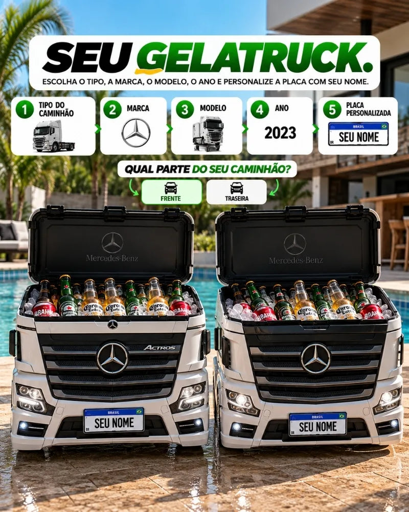 GelaTruck™ – O Cooler dos Apaixonados por Caminhão